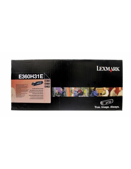 Toner Lexmark E360H31E Schwarz | Tienda24 Tienda24.eu