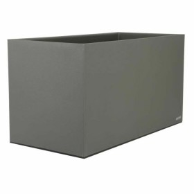 Blumentopf Riviera rechteckig Grau 80 x 40 cm Granit von Riviera, Übertöpfe - Ref: S7152109, Preis: 82,70 €, Rabatt: %