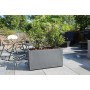 Cache-pot Riviera Rectangulaire Gris 80 x 40 cm Granite de Riviera, Cache-pots - Réf : S7152109, Prix : 82,70 €, Remise : %