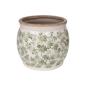 Plantador Romimex Verde Bege Porcelana 20 x 16 x 20 cm de Romimex, Vasos - Ref: D1616330, Preço: 21,96 €, Desconto: %