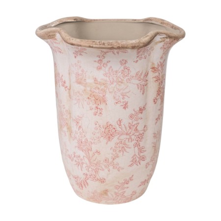 Blumenvase Romimex Beige Rosa Porzellan 24 x 29 x 24 cm von Romimex, Vasen - Ref: D1616333, Preis: 53,74 €, Rabatt: %