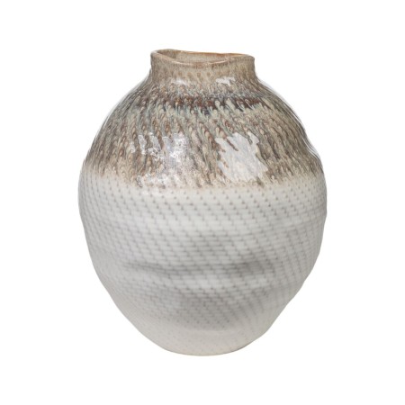 Jarrón Romimex Beige Porcelana 26 x 31 x 26 cm de Romimex, Jarrones - Ref: D1616343, Precio: 78,54 €, Descuento: %