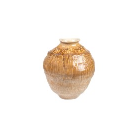 Vase Romimex Beige Moutarde Porcelaine 24 x 30 x 26 cm de Romimex, Vases - Réf : D1616347, Prix : 66,03 €, Remise : %