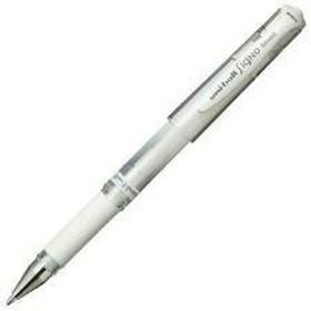 stylo à encre liquide Uni-Ball Signo Broad UM-153 W Blanc 0,6