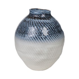 Vase Romimex Bleu Beige Porcelaine 26 x 31 x 26 cm de Romimex, Vases - Réf : D1616351, Prix : 78,54 €, Remise : %