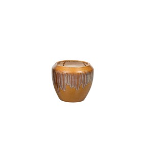 Planter Romimex Yellow Porcelain 25 x 21 x 25 cm by Romimex, Cachepots - Ref: D1616353, Price: 46,92 €, Discount: %