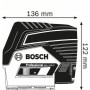 Nivel láser BOSCH Professional GCL 2-50 C de BOSCH, Herramientas para medición láser y accesorios - Ref: S7152702, Precio: 30...