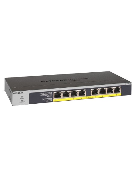 Switch Netgear GS108LP-100EUS | Tienda24 Tienda24.eu