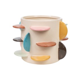 Vase Romimex Multicolour Ceramic 20 x 14 x 20 cm by Romimex, Vases - Ref: D1616364, Price: 50,72 €, Discount: %