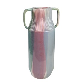 Vaso Romimex Multicolore Ceramica 17 x 32 x 13 cm Con manici di Romimex, Vasi - Rif: D1616366, Prezzo: 43,67 €, Sconto: %