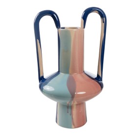 Vase Romimex Multicouleur Céramique 25 x 42 x 23 cm Avec des poignées de Romimex, Vases - Réf : D1616372, Prix : 80,02 €, Rem...