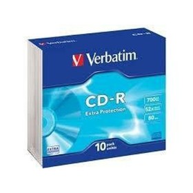 CD-R Verbatim CD-R Extra Protection 10 Unités 700 MB 52x