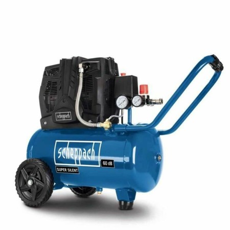 Compressore d'Aria Scheppach HC25Si Orizzontale 1100 W 8 bar 24 L di Scheppach, Compressori d'aria - Rif: S7153125, Prezzo: 1...