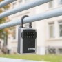 Cassaforte Master Lock 5440EURD Chiavi Nero/Argentato Zinco 18 x 8 x 6 cm (1 Unità) di Master Lock, Casseforti a armadio - Ri...