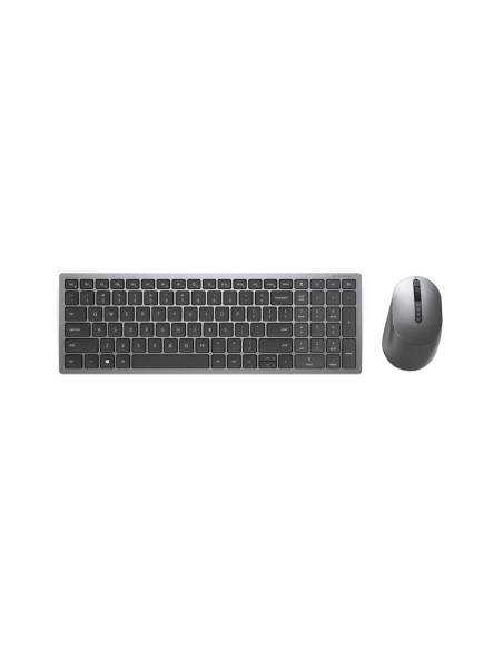 Tastatur mit Maus Dell KM7120W-GY-SPN Qwerty Spanisch | Tienda24 Tienda24.eu