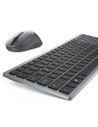 Teclado y Ratón Dell KM7120W-GY-SPN Qwerty Español | Tienda24 Tienda24.eu