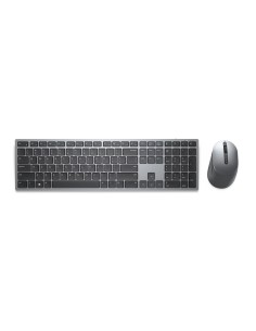 Clavier et souris sans fil Dell KM7321WGY Gris Espagnol Qwerty QWERTY de Dell, Ensembles Clavier et Souris - Ref: S7748502, P...