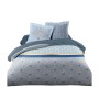 Capa nórdica HOME LINGE PASSION Branco Azul 240 x 260 cm de HOME LINGE PASSION, Edredão e capas de edredão - Ref: S7153301, P...