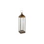 Lantern Romimex Antique Brown Metal 20 x 65 x 20 cm by Romimex, Candelabras and candle holders - Ref: D1616409, Price: 111,48...