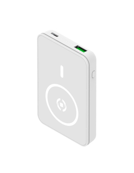 Batería para Portátil Celly MAGPB5000WH Blanco 5000 mAh 10 W | Tienda24 Tienda24.eu