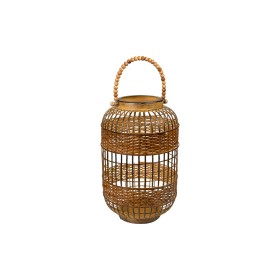 Lanterna Home ESPRIT Dourado Metal Cristal 34 x 20 x 46 cm | Tienda24 - Global Online Shop Tienda24.eu