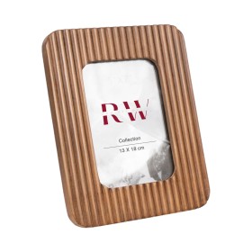 Photo frame Romimex Brown Glass MDF Wood 10 x 15 x 2 cm by Romimex, Table and wall frames - Ref: D1616429, Price: 21,24 €, Di...