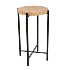 Table d'appoint Romimex Marron Beige Métal Marbre 40 x 67 x 40 cm Grande de Romimex, Tables - Réf : D1616432, Prix : 150,97 €...