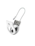 Étui Airtag Belkin MSC009BTWH Blanc Gris | Tienda24 Tienda24.eu