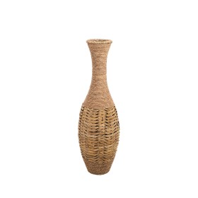 Vase de sol Alexandra House Living Marron PVC Fibre naturelle 30 x 96 x 30 cm de Alexandra House Living, Vases - Réf : D16164...