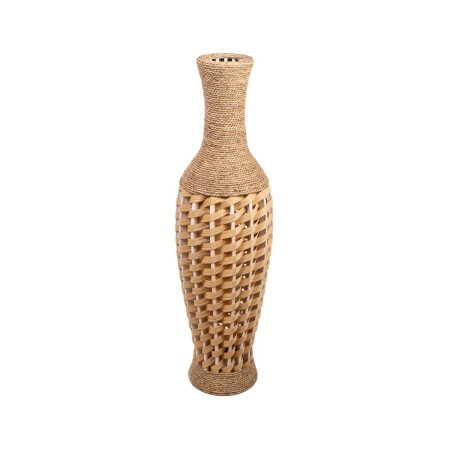 Floor vase Alexandra House Living Brown PVC Natural Fibre 29 x 100 x 29 cm by Alexandra House Living, Vases - Ref: D1616441, ...