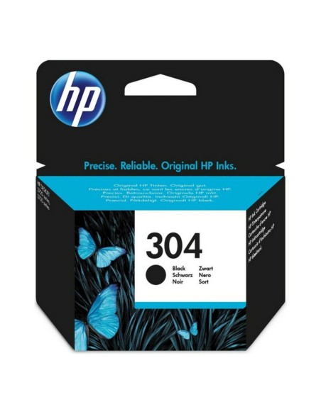 Cartucho de Tinta Original HP 304 Negro | Tienda24 Tienda24.eu