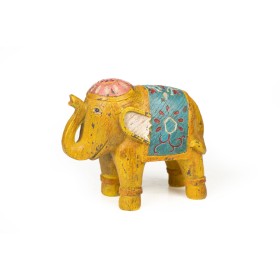 Figura Decorativa Romimex Multicolor Resina Elefante 22 x 18 x 10 cm de Romimex, Coleccionables - Ref: D1616499, Precio: 30,0...