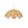 Suspension Romimex Naturel E27 220-240 V Fleur Rotin de Romimex, Suspensions - Réf : D1616505, Prix : 90,40 €, Remise : %