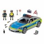 Playset Porsche 911 Carrera 4S Police Playmobil 70066 (36 pcs) di Playmobil, Playset con figure di giocattoli - Rif: S7156449...