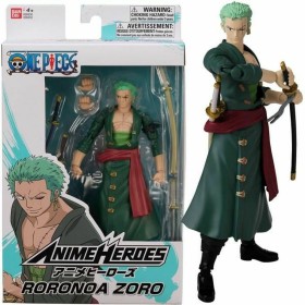 Figur mit Gelenken One Piece Anime Heroes - Roronoa Zoro 17 cm von One Piece, Gliederpuppen - Ref: S7156675, Preis: 41,27 €, ...