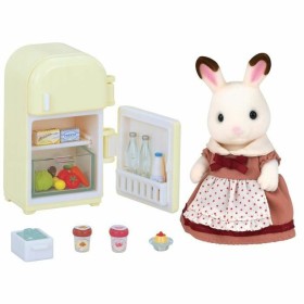 Figurine d’action Sylvanian Families Mom Rabbit Chocolate / Refrigerator de Sylvanian Families, Poupées et figurines d'action...