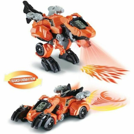 Petite voiture-jouet Vtech Dinos Fire - Furex, The Super T-Rex Orange | Tienda24 - Global Online Shop Tienda24.eu