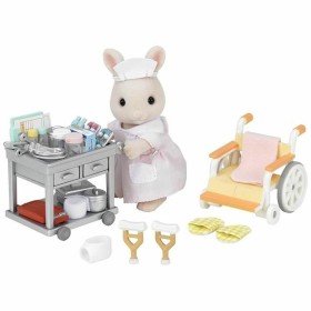 Figuras Articuladas Sylvanian Families Nurse and Accessories 5094 de Sylvanian Families, Bonecos e figuras de ação - Ref: S71...