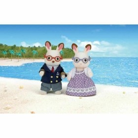 Personaggi d'Azione Sylvanian Families 5190 Grandparents Rabbit Chocolate di Sylvanian Families, Personaggi giocattolo - Rif:...