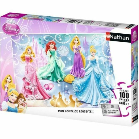 Puzzle Nathan Sparkling Princesses 36 x 26 cm 100 Pièces de Nathan, Puzzles classiques - Réf : S7157204, Prix : 30,79 €, Remi...