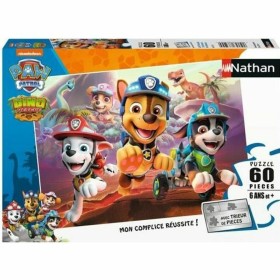 Puzzle Nathan Paw Patrol to the rescue of the dinosaurs 60 Pezzi di Nathan, Puzzle classici - Rif: S7157207, Prezzo: 30,60 €,...