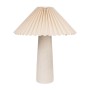 Desk lamp Romimex White Beige Ceramic 35 x 42 x 35 cm by Romimex, Bedside and Table Lamps - Ref: D1616534, Price: 38,54 €, Di...