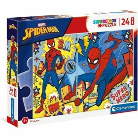 Puzzle Enfant Clementoni Marvel Spiderman 24216 Maxi 24 Pièces de Clementoni, Puzzles classiques - Réf : S7157272, Prix : 26,...