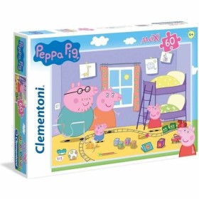 Puzzle per Bambini Clementoni SuperColor Peppa Pig 26438 68 x 48 cm 60 Pezzi di Clementoni, Puzzle classici - Rif: S7157314, ...