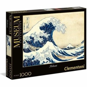 Puzzle Clementoni Museum Collection: Hokusai Great Wave 39378.7 98 x 33 cm 1000 Pieces by Clementoni, Jigsaws - Ref: S7157328...