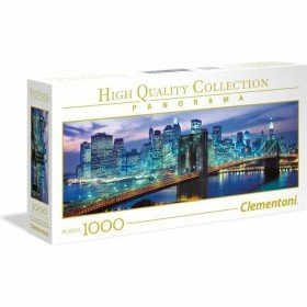 Puzzle Clementoni Panorama Brooklyn Bridge New York 39434 98 x 33 cm 1000 Piezas de Clementoni, Puzzles - Ref: S7157336, Prec...