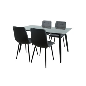 Table set with chairs Romimex 5 Pieces Romimex - 1