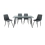 Table set with chairs Romimex 5 Pieces Romimex - 2