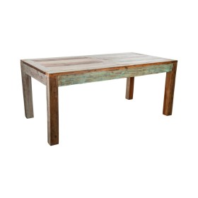 Mesa Romimex Castanho Vermelho Verde Madeira 180 x 76 x 90 cm de Romimex, Jogos de móveis - Ref: D1616580, Preço: 1,00 €, Des...