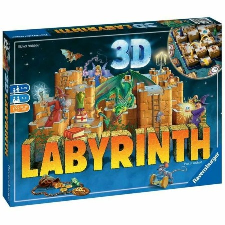 Board game Ravensburger 3D Maze (FR) by Ravensburger, Card Games - Ref: S7157744, Price: 53,29 €, Discount: %